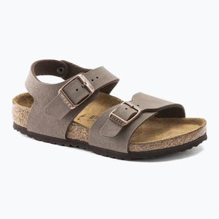 Sandali per bambini BIRKENSTOCK New York Birkibuc Narrow mocha