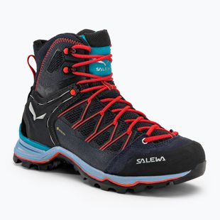 Stivali da trekking da donna Salewa MTN Trainer Lite Mid GTX premium navy/blue fog