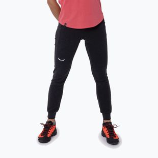 Pantaloni da trekking da donna Salewa Lavaredo Hemp Train black out