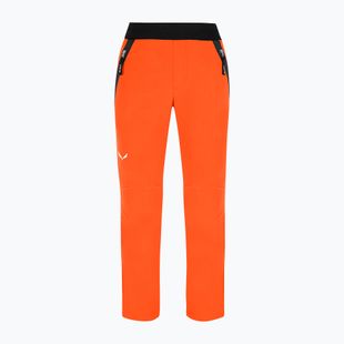 Pantaloni da trekking Salewa da bambino Rosengarten DST rosso arancio