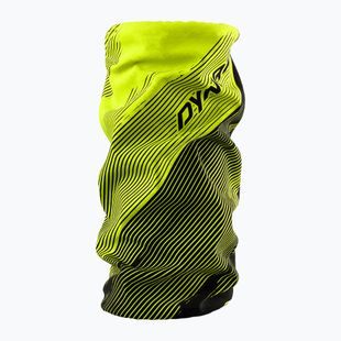 DYNAFIT Ghetta da collo con logo multifunzionale giallo neon/striscia