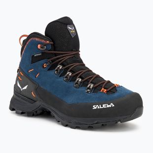 Stivali da trekking da uomo Salewa Alp Mate Winter Mid PTX denim scuro/nero