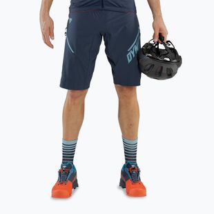 Pantaloncini da ciclismo DYNAFIT Uomo Ride Light DST blu mirtillo tempesta