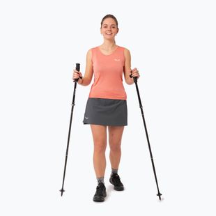 Maglietta trekking donna Salewa Puez Graphic Dry Tank rosa lantana melange