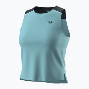 DYNAFIT Sky Crop Top donna blu marino