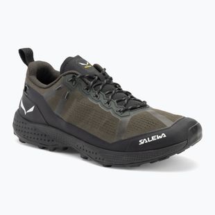 Salewa Pedroc Air scarpe da trekking da uomo oliva scura / nero