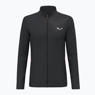 Felpa trekking da uomo Salewa Puez Waffle Hyb EN nero out