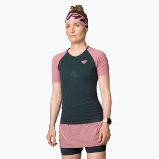 Maglietta da corsa DYNAFIT Ultra 3 S-Tech mirtillo mokarosa da donna