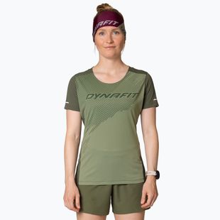 Maglietta da corsa DYNAFIT Alpine 2 Tee donna color salvia