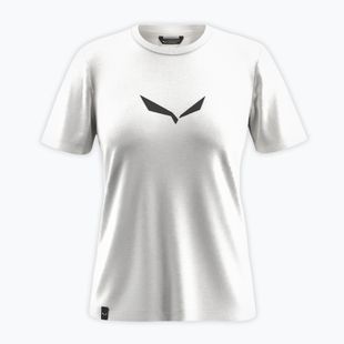 Maglietta da donna Salewa Solid Dry white new logo