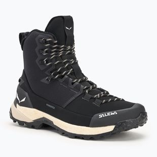 Stivali da trekking Salewa da donna Puez Winter Mid Ptx nero / nero
