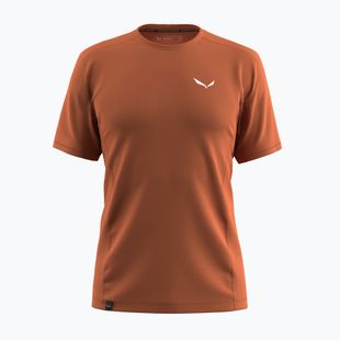 Maglietta da trekking Salewa Puez Dry bombay marrone da uomo