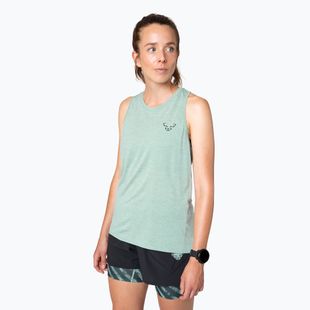 Maglietta da running DYNAFIT Trail Tank jadelite da donna