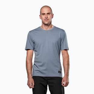 T-shirt Salewa Eagle Logo Patch Uomo 8100 blu java