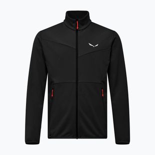 Felpa trekking uomo Salewa Puez Cammio PL black out