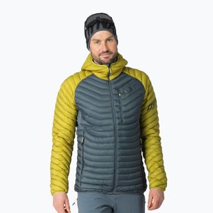 Piumino uomo DYNAFIT Radical Down RDS Hooded golden lime