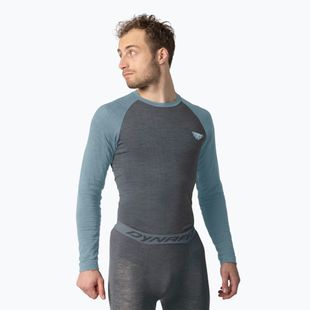 Maglia termica a manica lunga da uomo DYNAFIT Tour Light Merino smoke blue