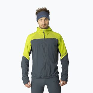 Giacca running uomo DYNAFIT Alpine Wind ultra yellow