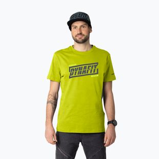 T-shirt uomo DYNAFIT Graphic CO golden lime/tabloid