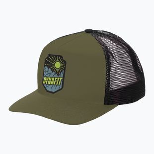 Cappellino con visiera DYNAFIT Patch Trucker military green