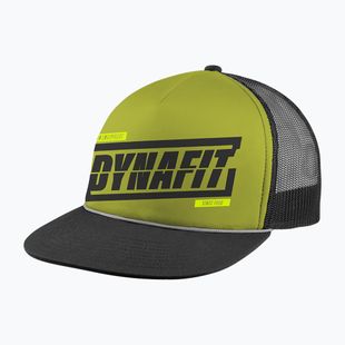 Cappellino trucker DYNAFIT Graphic Trucker golden lime/tabloid