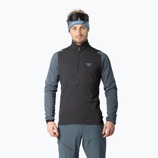 Felpa da scialpinismo da uomo DYNAFIT Blacklight Thermal 1/2 Zip cinder