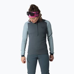 Maglia termica da sci alpinismo donna DYNAFIT Blacklight Thermal 1/2 Zip cloud blue