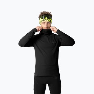 Felpa da running da uomo DYNAFIT Alpine Hooded black out