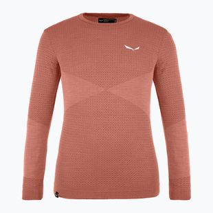 Maglia termica per bambini Salewa Zebru Med Warm AMR etruscan red