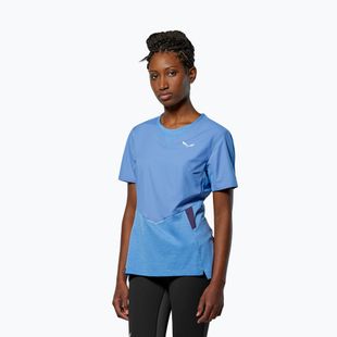 T-shirt donna Salewa Pedroc Dry Wind morning blue