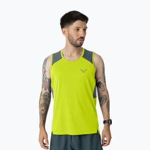 Maglietta da corsa da uomo DYNAFIT Sky Tank ultra yellow