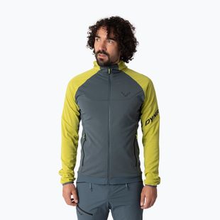 Felpa da trekking da uomo DYNAFIT Transalper Thermal Hoody golden lime/0720