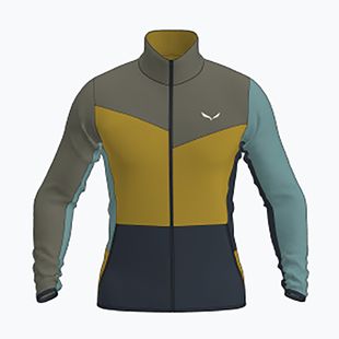 Felpa da trekking da uomo Salewa Puez Cammio PL faded green/multi