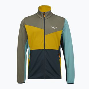 Felpa da trekking da uomo Salewa Puez Cammio PL faded green/multi