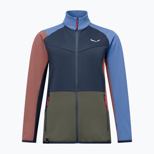 Felpa da trekking donna Salewa Puez Cammio PL Blueberry/Multi