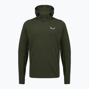 Felpa da trekking da uomo Salewa Puez Sun Hoodie dark olive