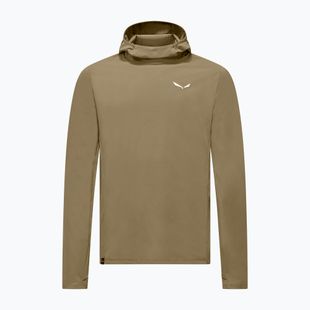 Felpa da trekking da uomo Salewa Puez Sun Hoodie quicksand