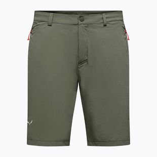 Pantaloncini da trekking da uomo Salewa Puez Talveno DST faded green