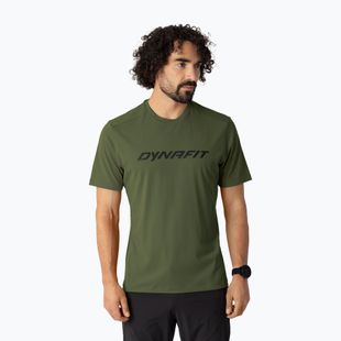 Maglietta da trekking uomo Dynafit Traverse T-Shirt military green