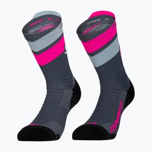 Calzini DYNAFIT Ultra Crew cinder pink glo/6070