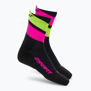 Calzini DYNAFIT Ultra Mid black out pink glo/6070