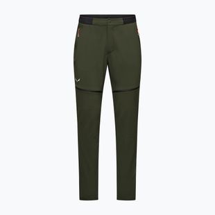 Pantaloni da trekking da uomo Salewa Pedroc 3 DST 2IN1 dark olive