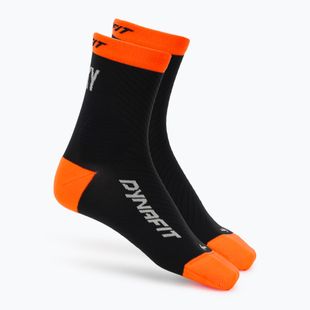 Calzini DYNAFIT Trail Mid black out ultra orange/4220