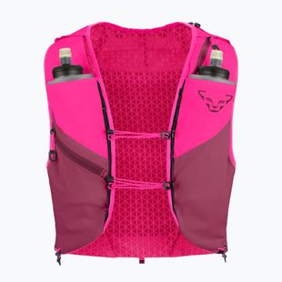 Gilet da corsa DYNAFIT Alpine 8 Vest pink glo/amaranth