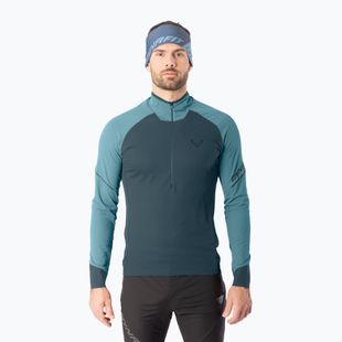 Felpa da corsa uomo Dynafit Alpine LS 1/2 Zip Tee smoke blue/0720/3162