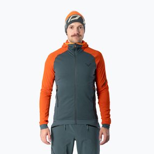 Felpa da sci alpinismo uomo DYNAFIT Radical Polartec Hooded alabama/0720