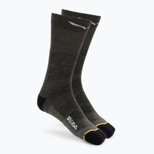 Calze da uomo Salewa Ortles AM Crew dark olive