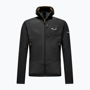 Pile uomo Salewa Ortles Fleece Pro Hooded Black Out