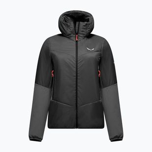 Giacca ibrida donna Salewa Ortles Hybrid TirolWool black out