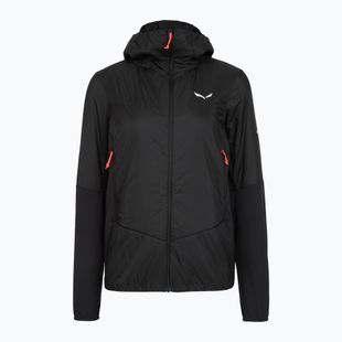 Giacca ibrida donna Salewa Ortles Hybrid TirolWool black out